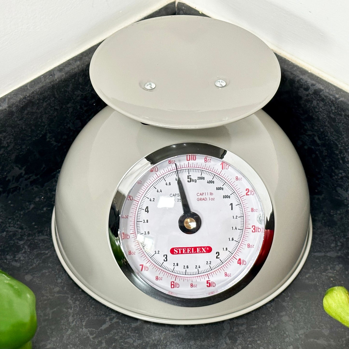 Steelex Grey Kitchen Scales