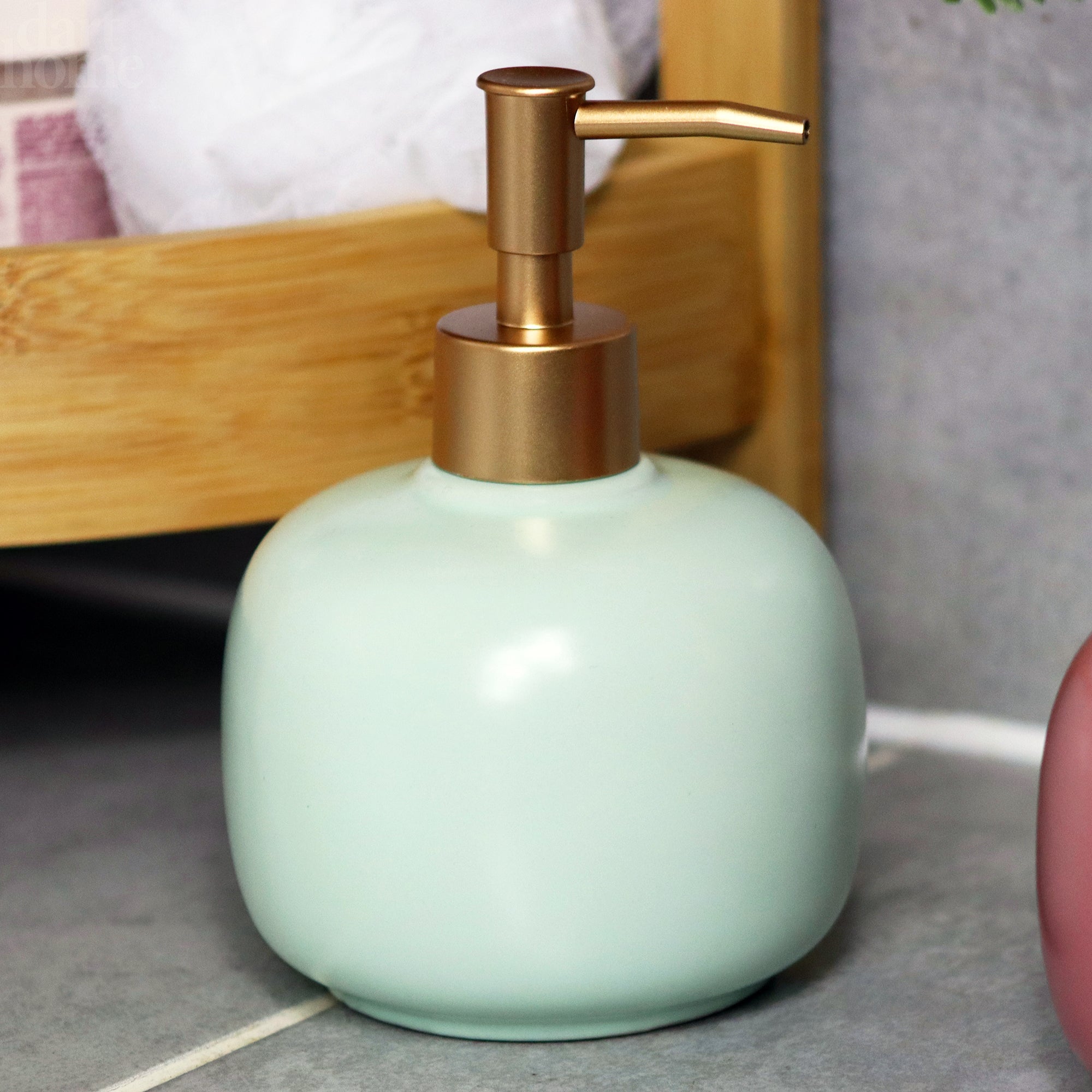 Pastel Green Bubble Soap Dispenser