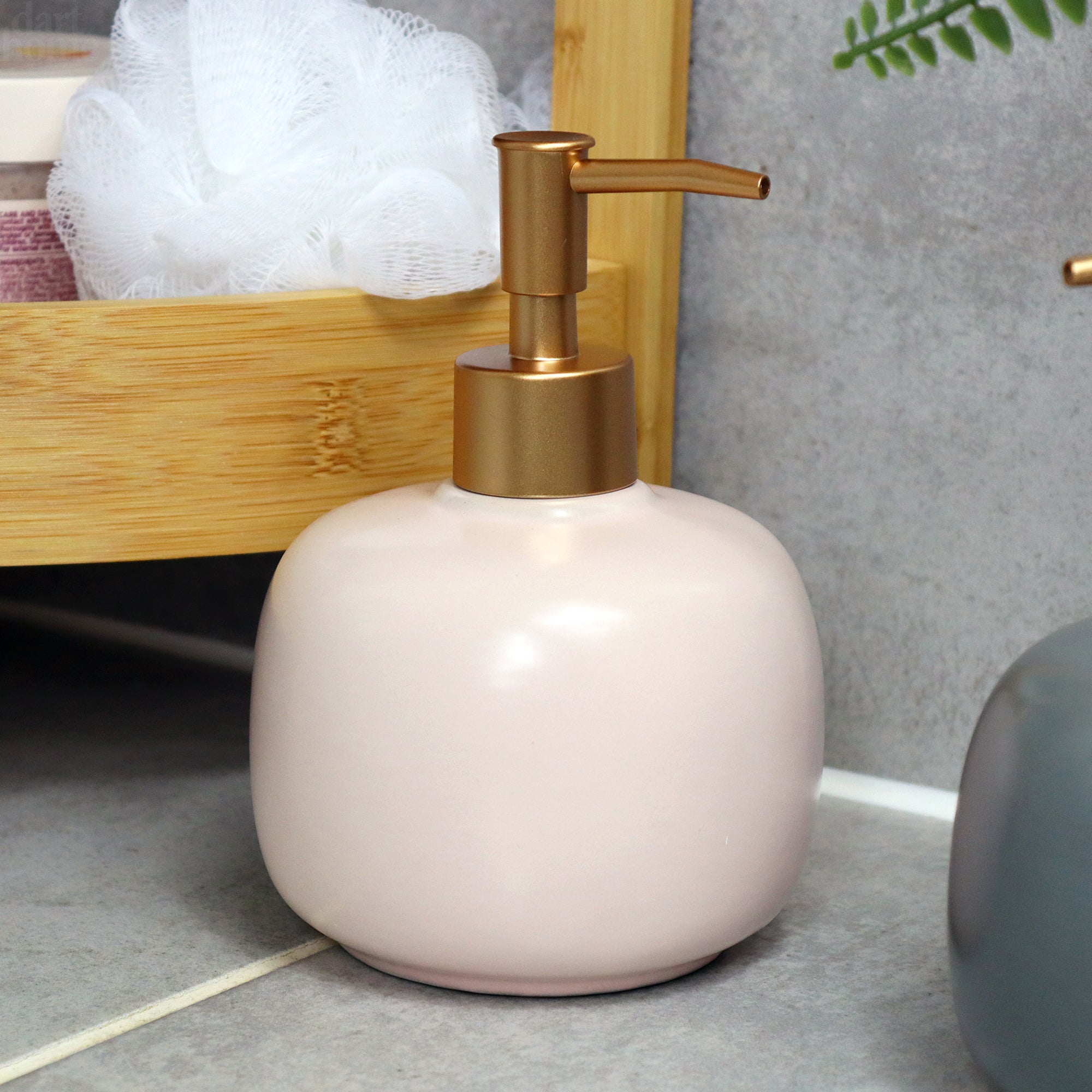 Light Pink Bubble Soap Dispenser