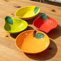 Set Of 4 Fruit Mix Melamine Outdoor Bowls