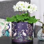 Purple Oriental Plant Pot