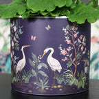 Purple Oriental Plant Pot
