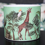 Green Safari Giraffe Plant Pot