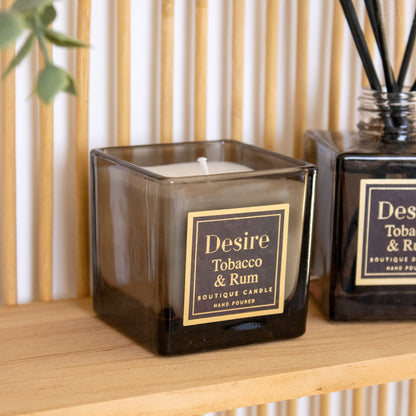 Tobacco & Rum Candle And Diffuser Gift Set