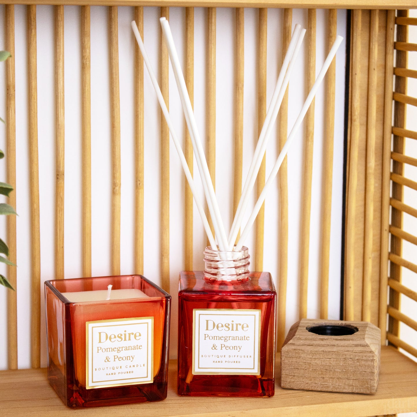 Pomegranate & Peony Candle And Diffuser Gift Set