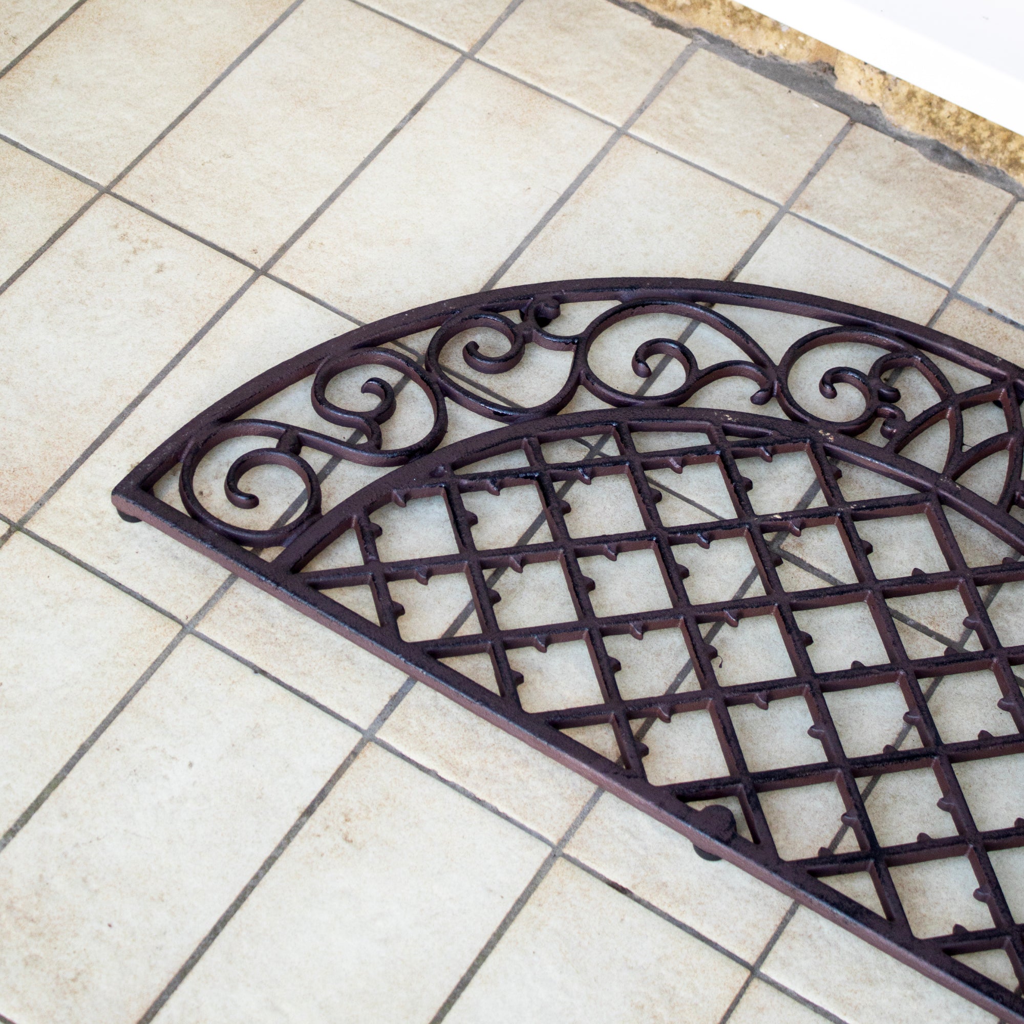 Half Moon Cast Iron Doormat