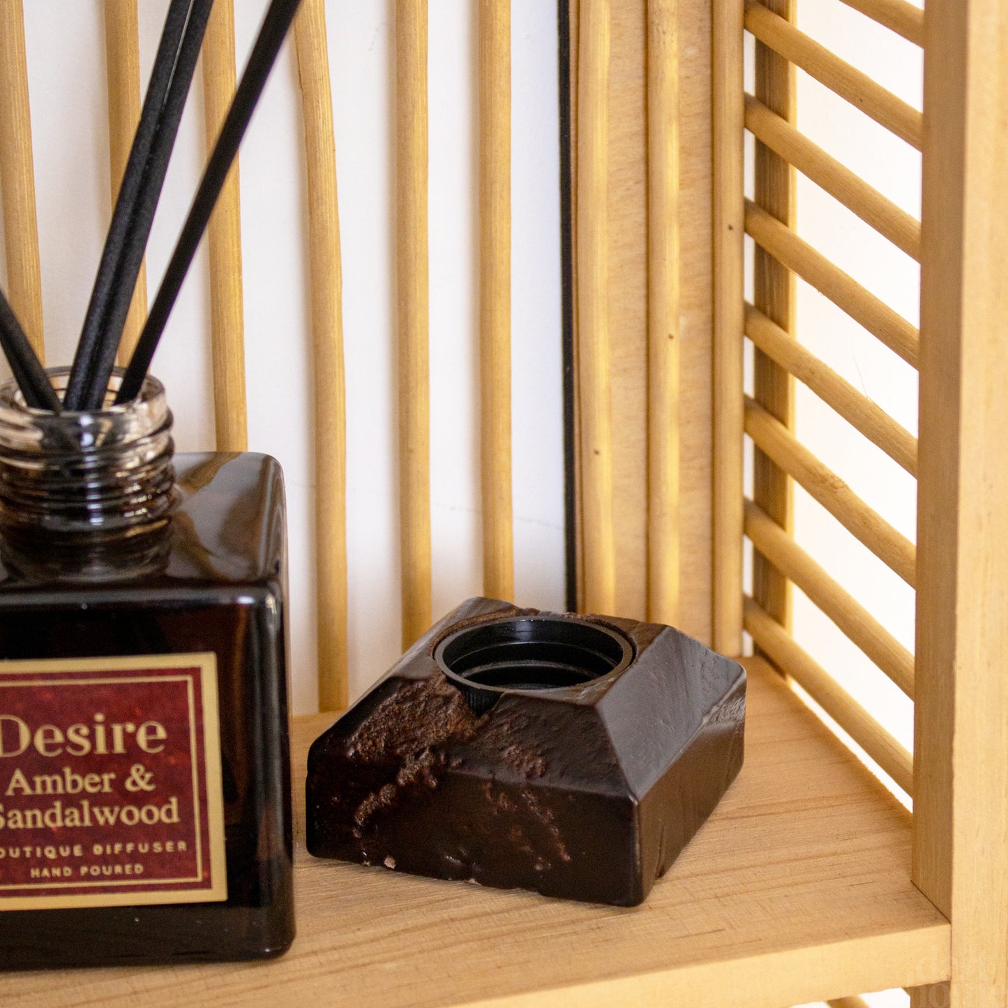 Amber & Sandalwood Candle And Diffuser Gift Set