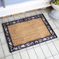 Rectangle Cast Iron And Coir Doormat