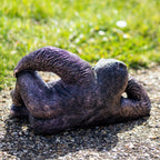 Bronze Lying Gorilla Garden Ornament