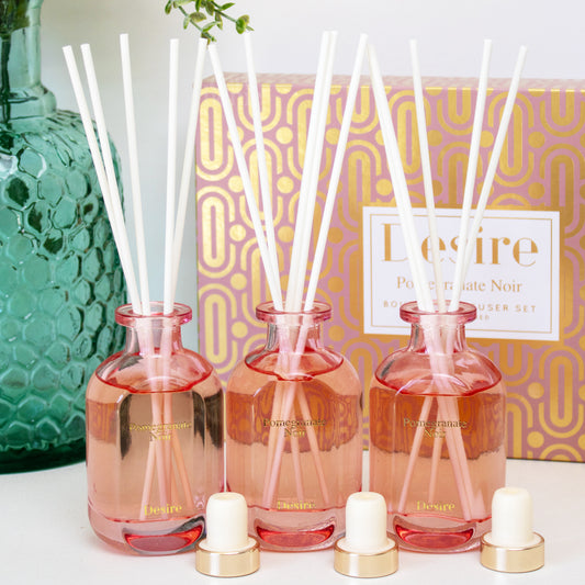 Pomegranate Noir Mini Diffusers Gift Set 3 x 50ml