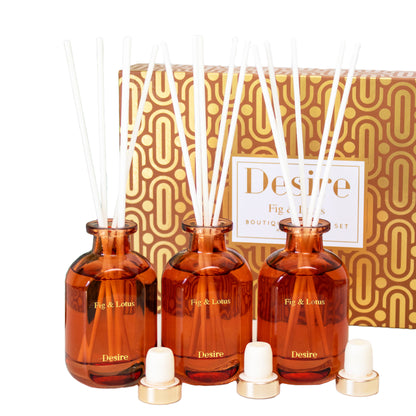 Fig And Lotus Mini Diffusers Gift Set 3 x 50ml