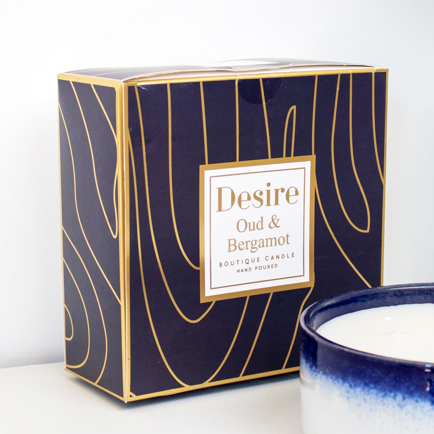 Blue Oud & Bergamot 3 Wick Candle