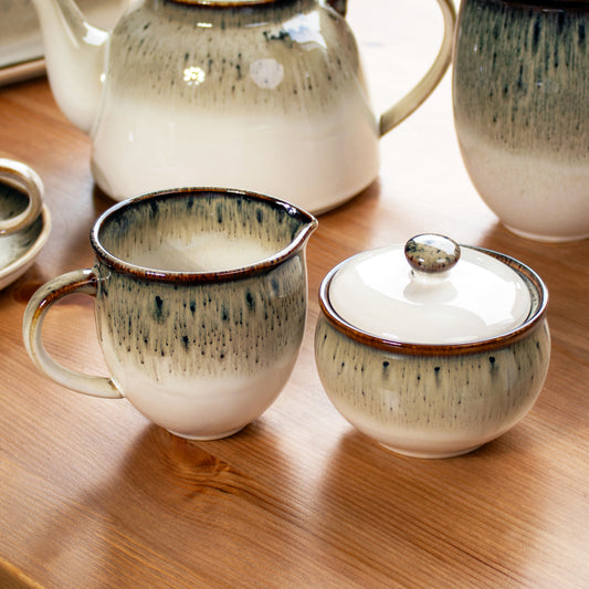 Gothic Reactive Glaze Milk & Sugar Set