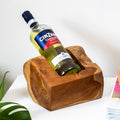 Teak Root Single Wine Bottle Holder