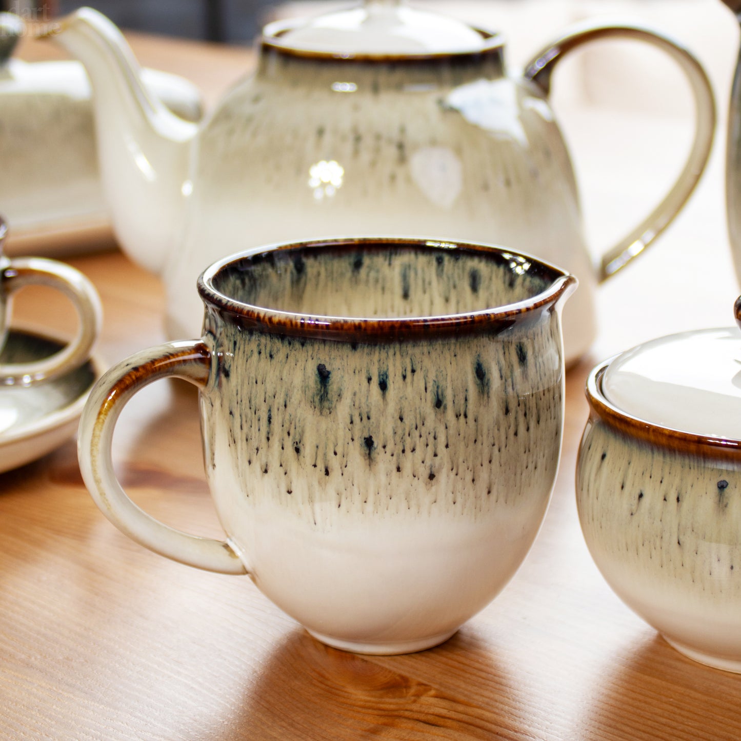 Gothic Reactive Glaze Milk & Sugar Set