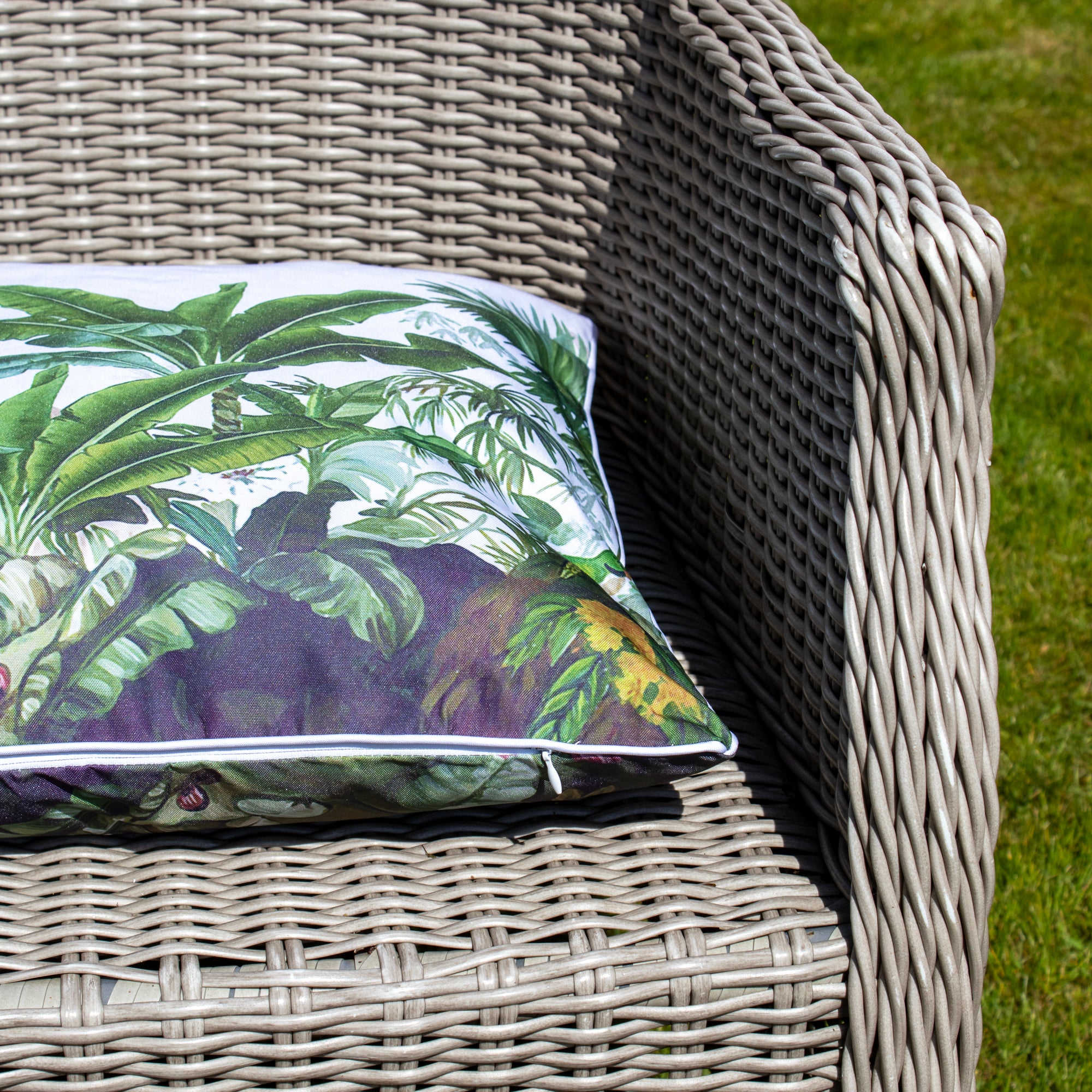 Set Of 2 Jungle Monkey Outdoor Cushions