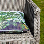 Set Of 2 Jungle Leaf Outdoor Cushions