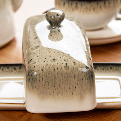 Gothic Reactive Glaze Butter Dish