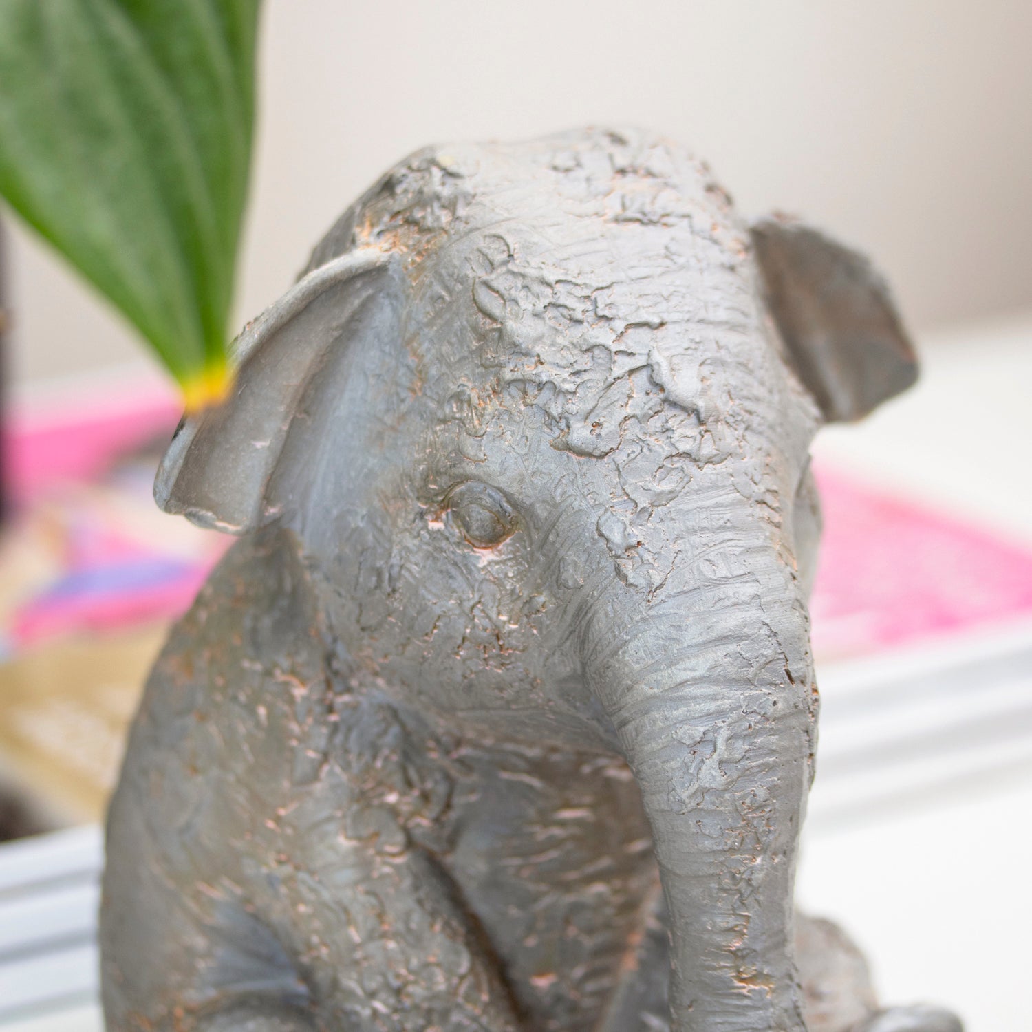 Muddy Baby Elephant Ornament