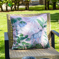 Set Of 2 Pink Jungle Leopard Outdoor Cushions