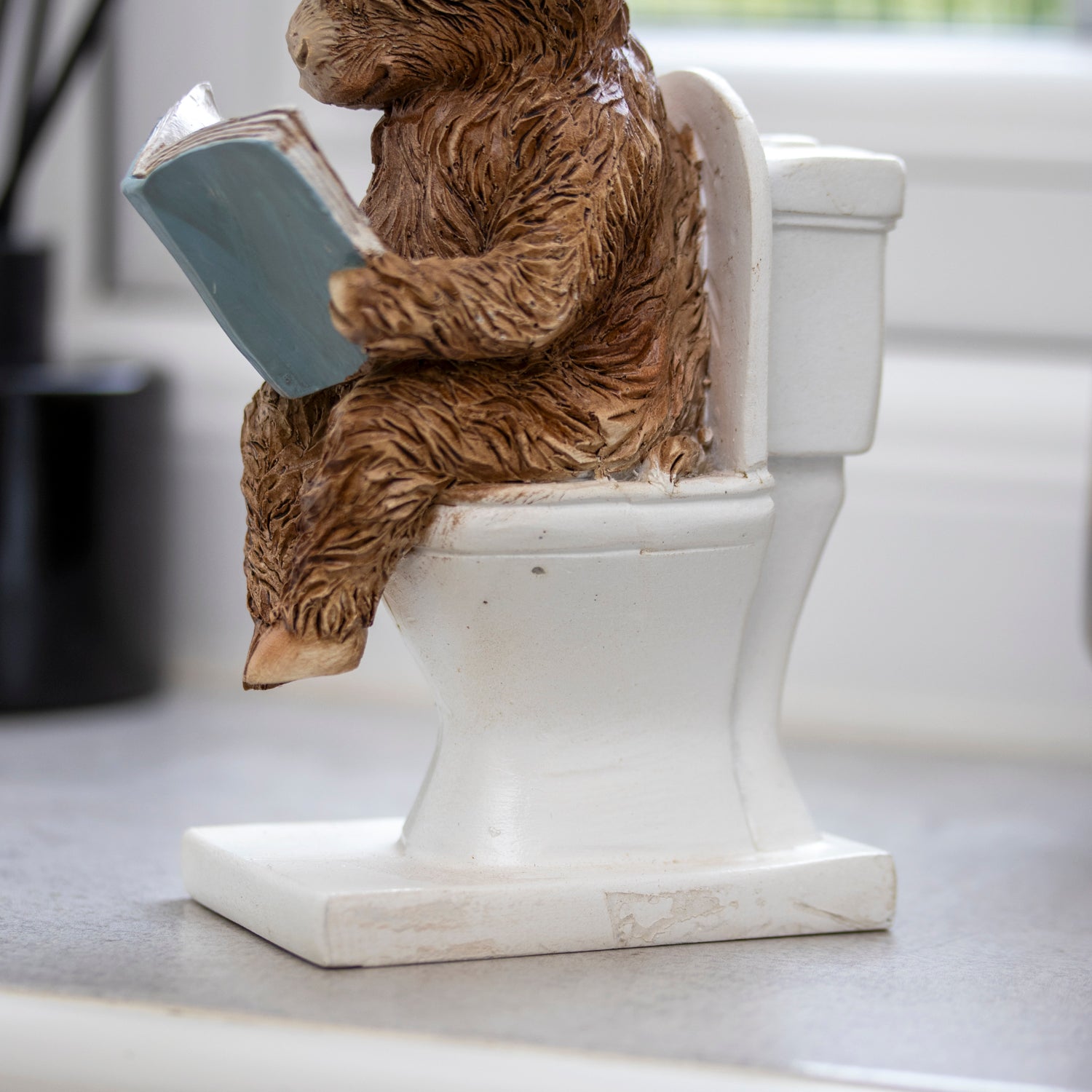 Highland Cow On The Loo Ornament