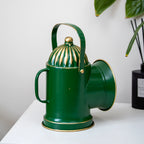 Green Railway Lamp Mantel Clock