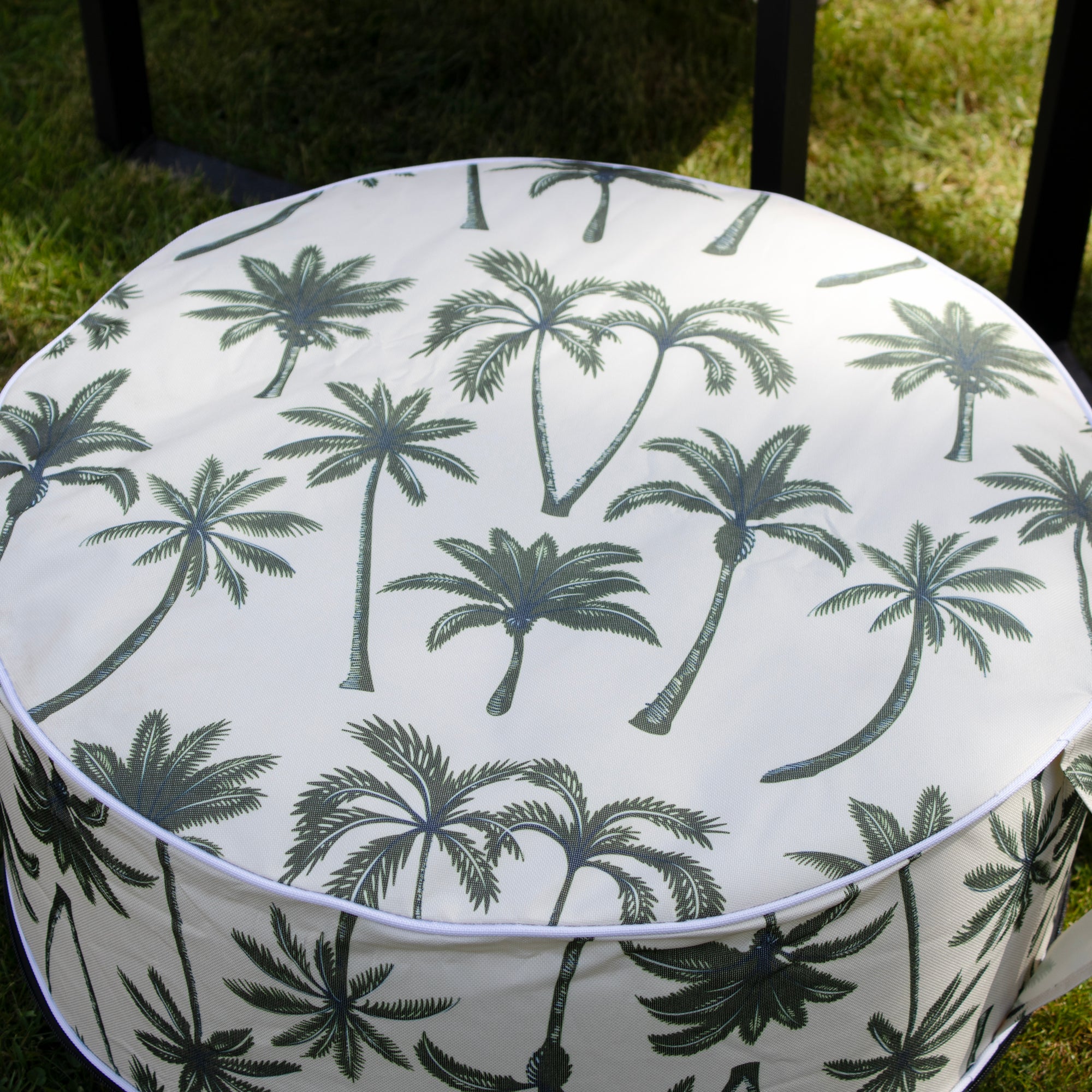 Palm Tree Outdoor Inflatable Pouffe