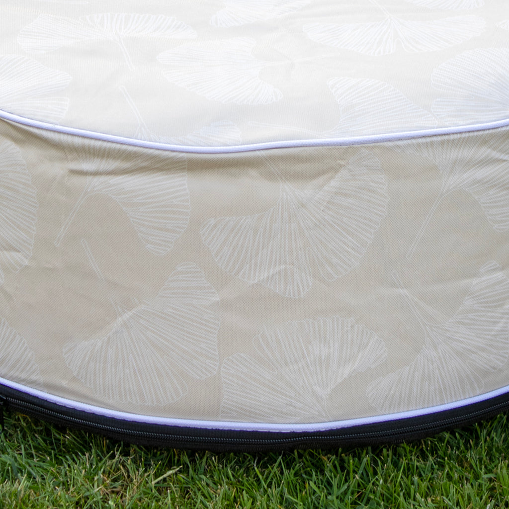 Ginkgo Leaf Outdoor Inflatable Pouffe