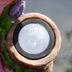 Set Of 2 Solar Light Up Flamingo Ornaments