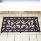 Rectangle Scroll Cast Iron Doormat