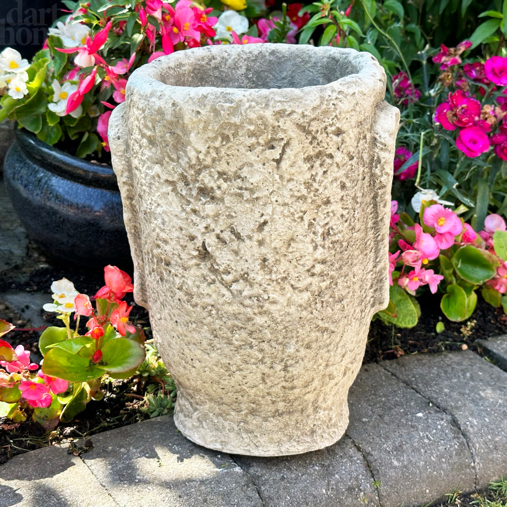 Rustic Easter Island Planter
