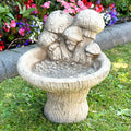 Stone Mushroom Bird Bath