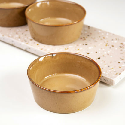 4 Piece Terrazzo Snack Bowls Set