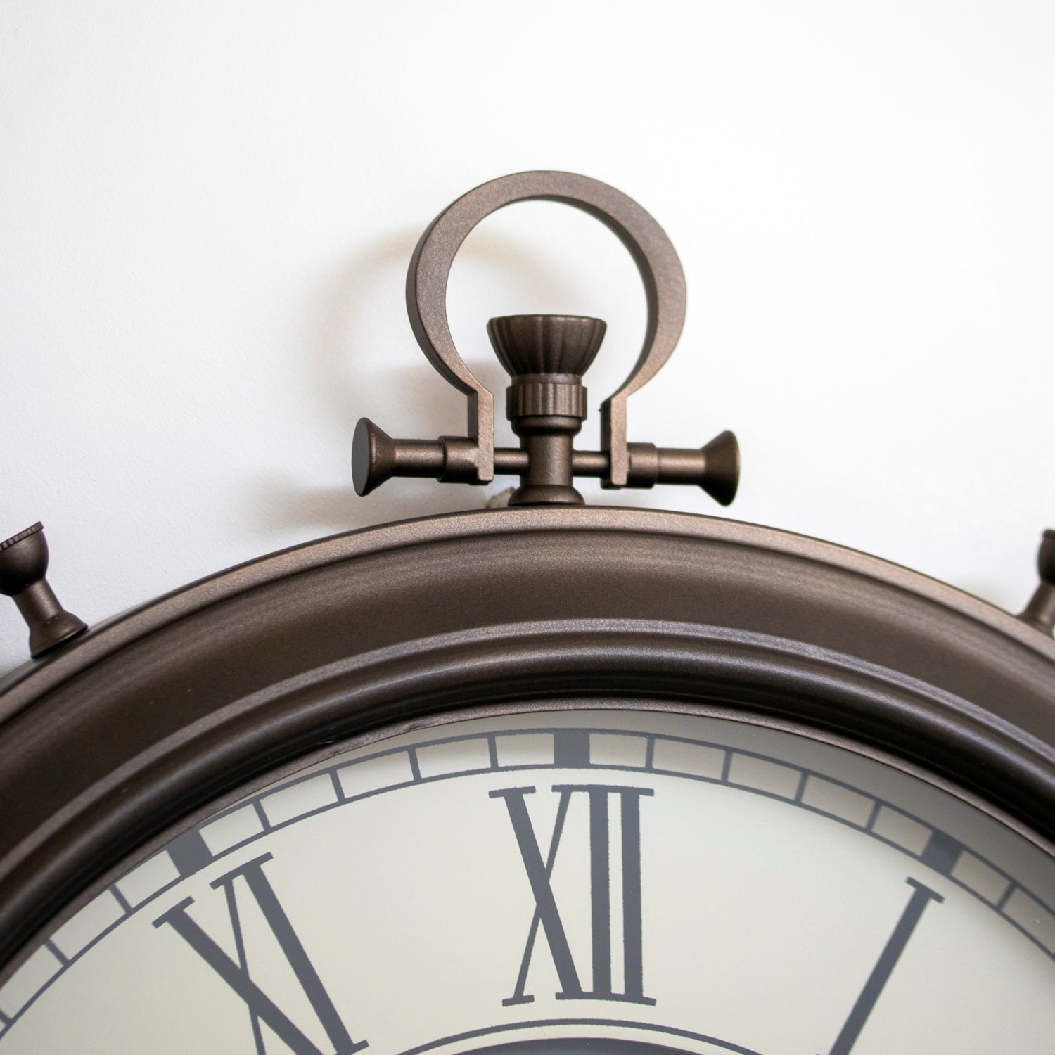 Moving Gears Pocket Watch Wall Clock