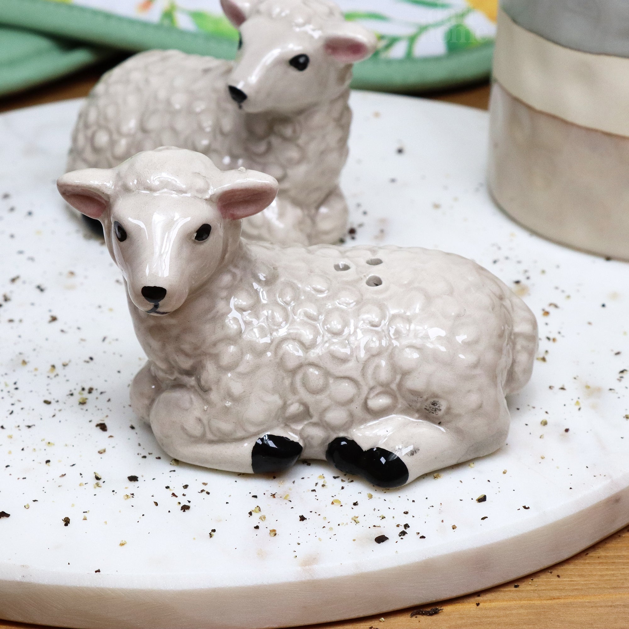 Sheep Salt And Pepper Shaker Set