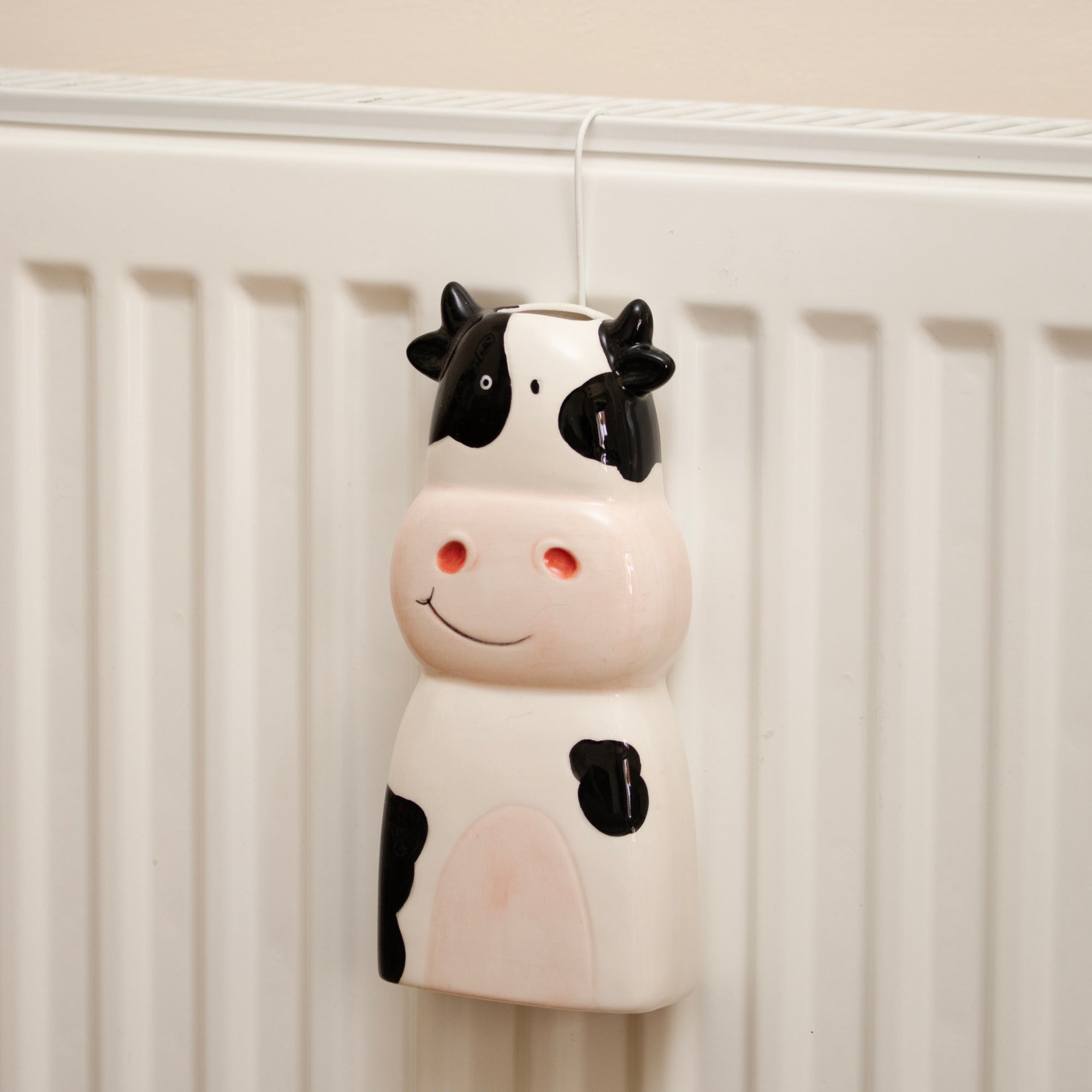 Set Of 4 Ceramic Farm Animal Radiator Humidifiers