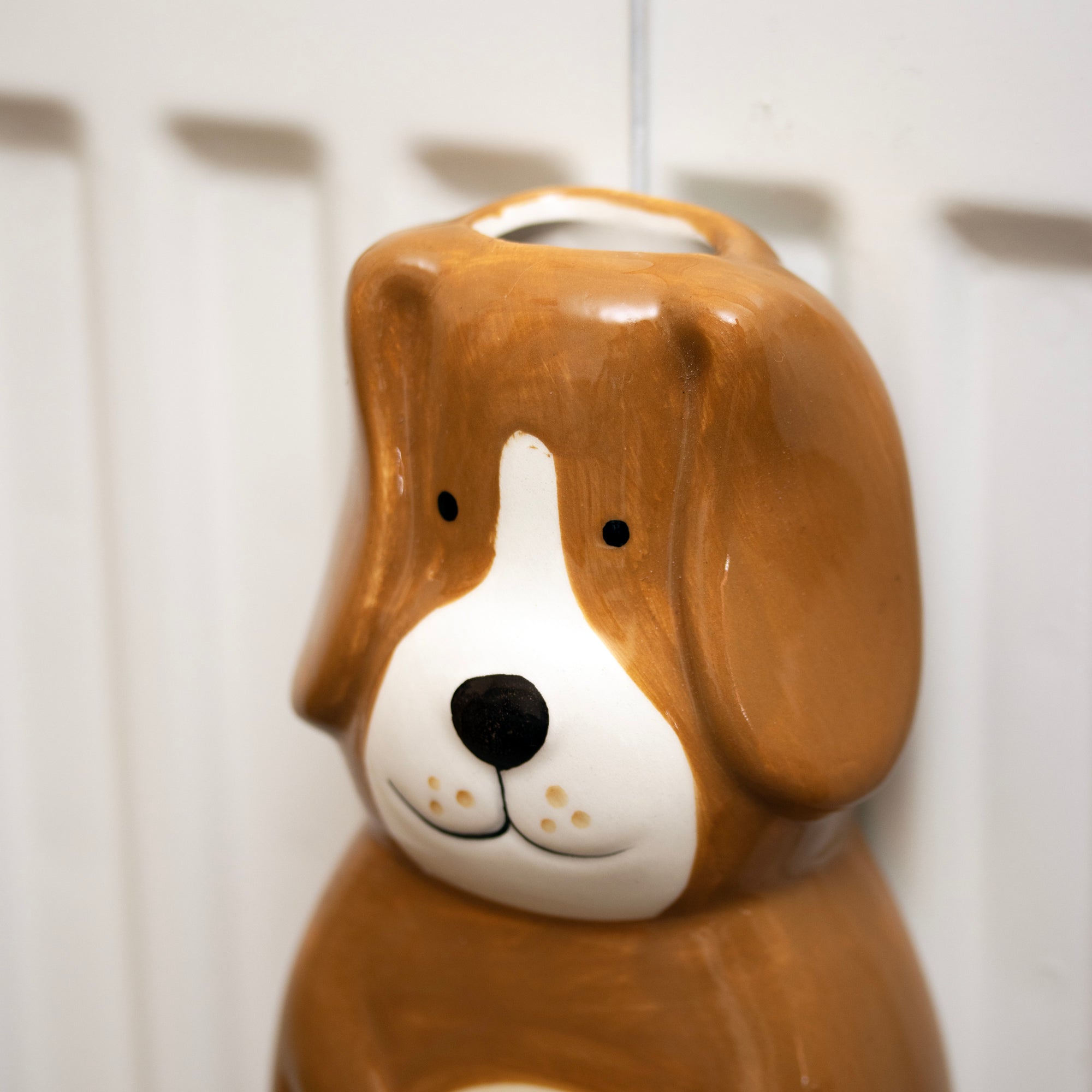 Set Of 2 Ceramic Cat And Dog Radiator Humidifiers