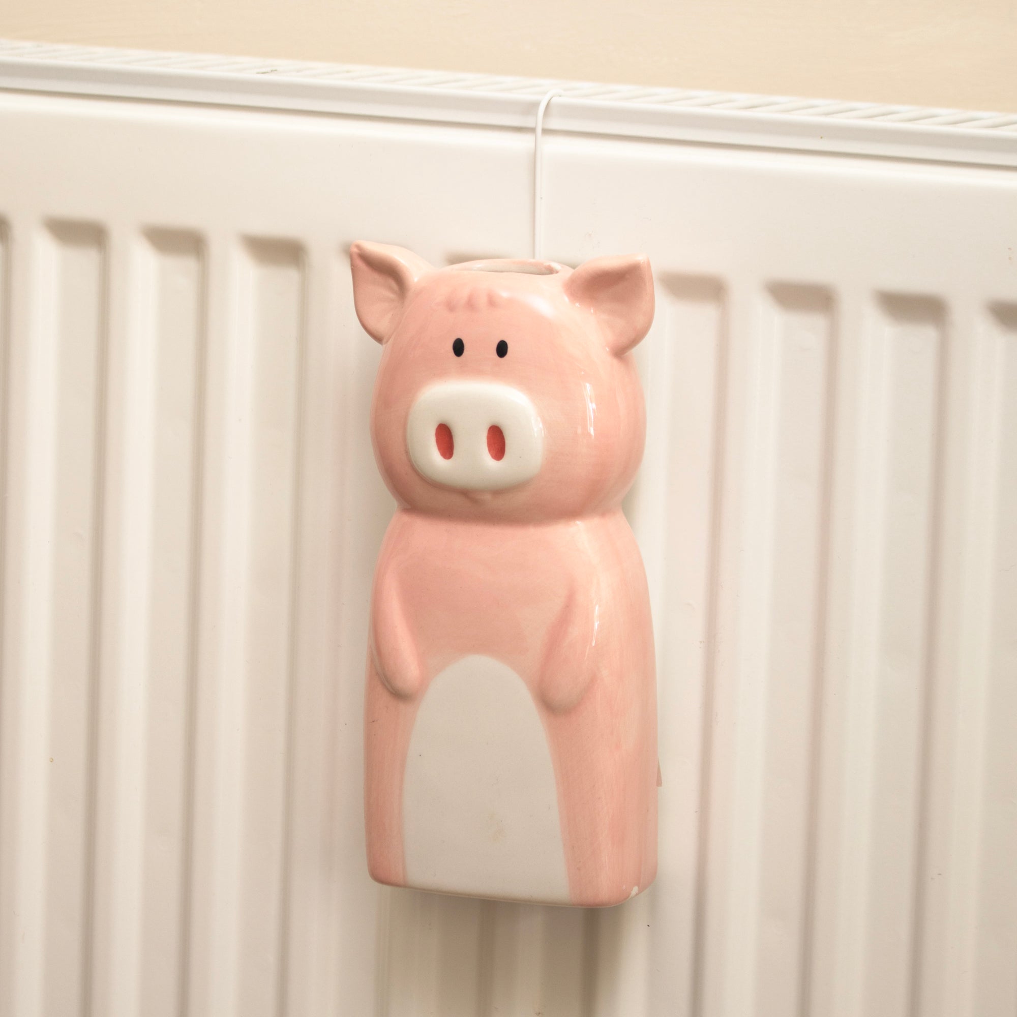 Set Of 4 Ceramic Farm Animal Radiator Humidifiers