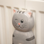 Set Of 2 Ceramic Cat And Dog Radiator Humidifiers