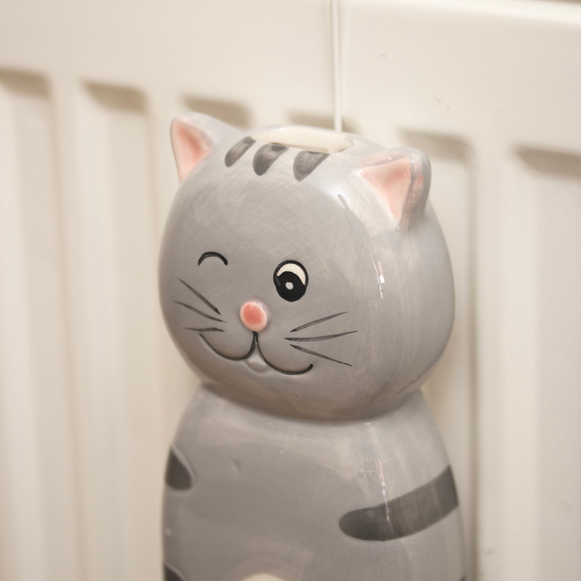 Set Of 2 Ceramic Cat And Dog Radiator Humidifiers
