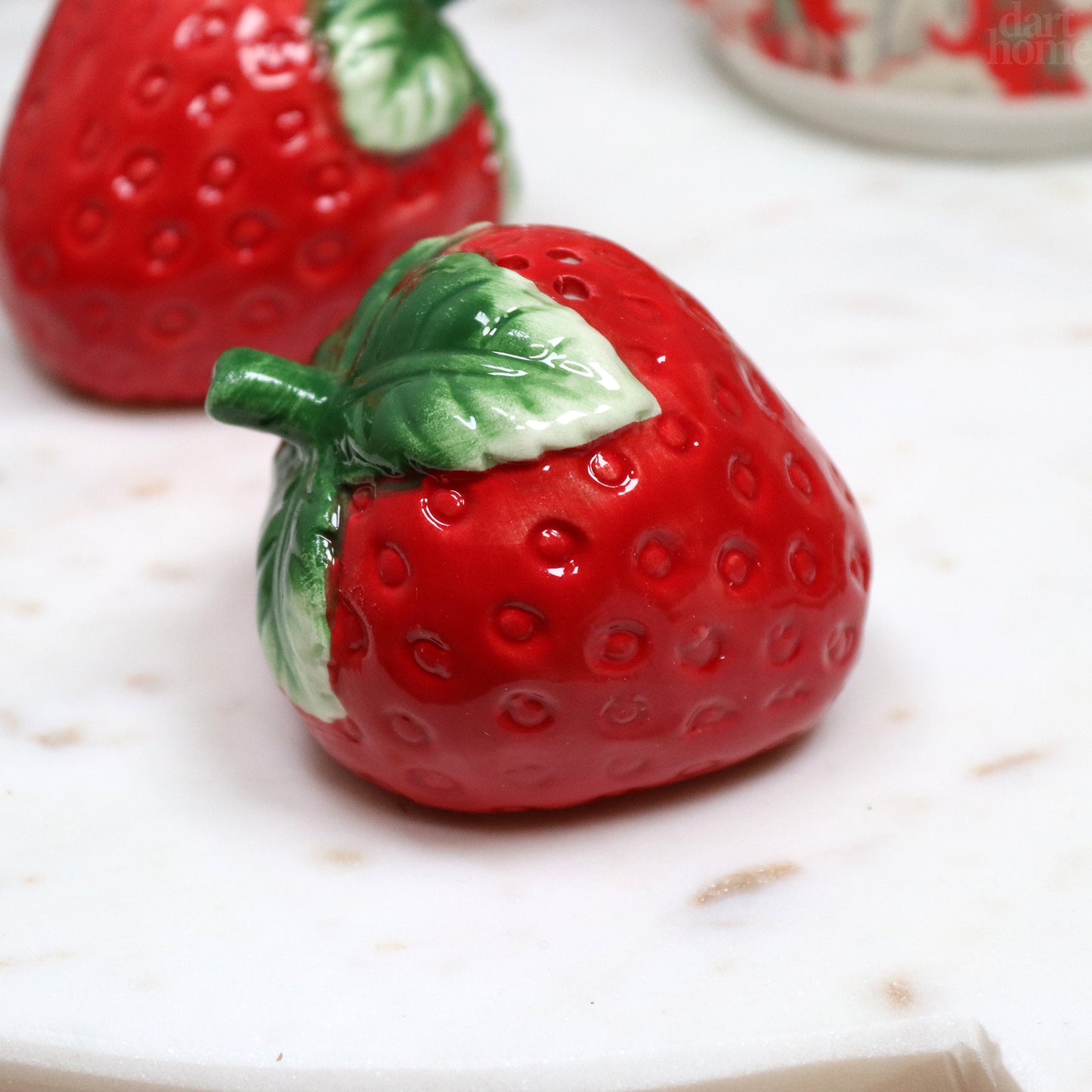 Erdbeer-Salz- und Pfefferstreuer