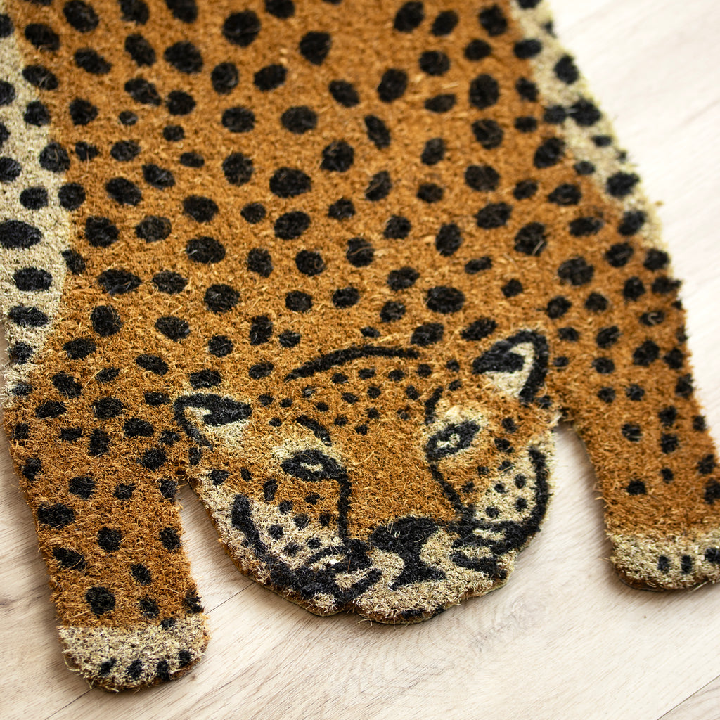 Large Cheetah Doormat