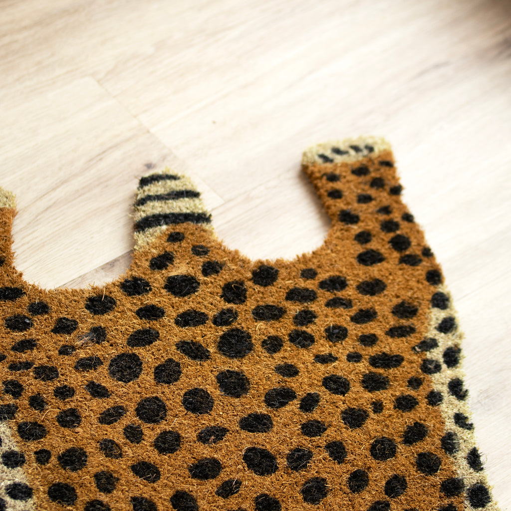 Large Cheetah Doormat