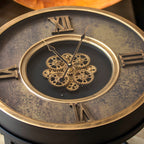 Moving Gears Clock Side Table