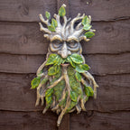 Ancient Mossbeard Green Man Wall Plaque