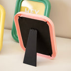 Set Of 4 Colourful Rectangle Photo Frames