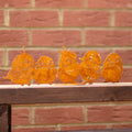 Rusty Five Birds Fence Topper