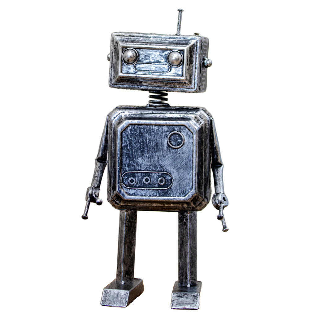 Silver Rivet The Robot Ornament
