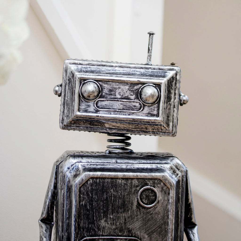 Silver Rivet The Robot Ornament