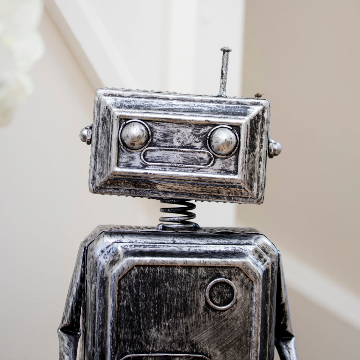 Silver Rivet The Robot Ornament